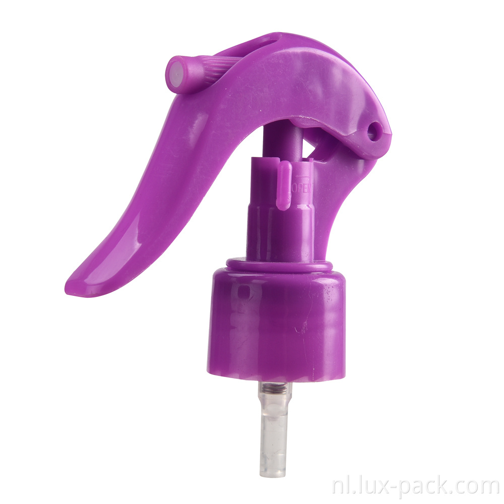 Geëlektropleerde pomp dispenser plastic flesdruk waterpomp spuiter mini trigger spuitfles